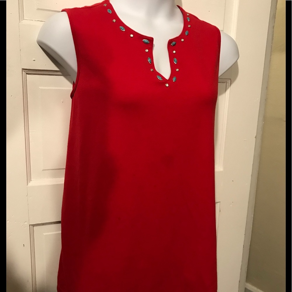 Plus Sized Sleeveless Knit Top/ cami alt  (22/24)